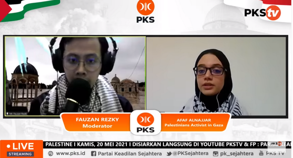 Anak Muda Gaza di Acara PKS Muda: Bersuaralah di Media Sosial!